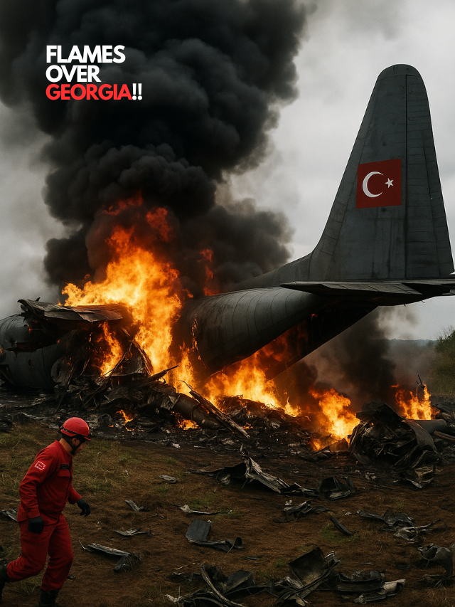 Turkish Military Plane Crashes in Georgia