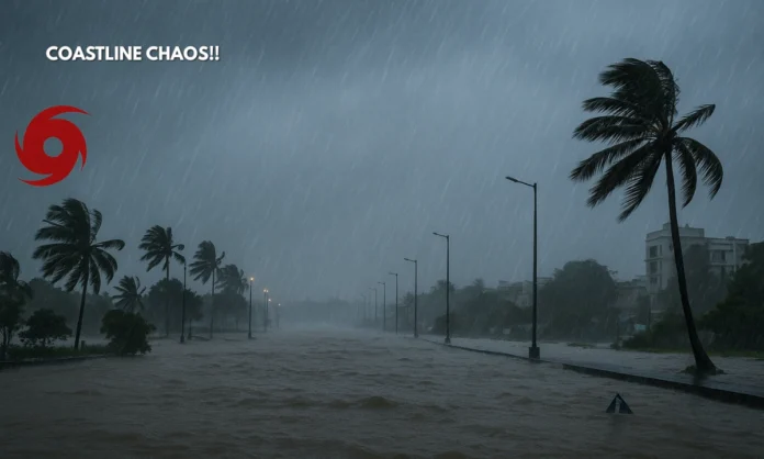 Cyclone Ditwah Impact North Tamil Nadu and Puducherry Face Heavy Rainfall, Winds, and Coastal Flooding