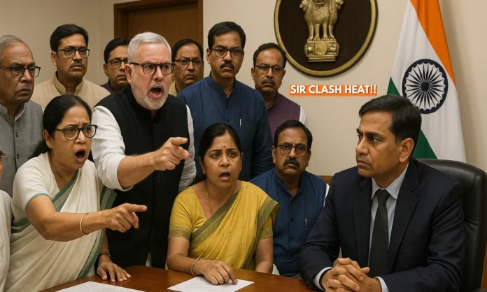 SIR in Bengal SIR in Bengal Controversy Over Deaths, Voter Deletions and Election Commission Neutrality